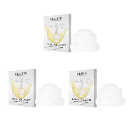 Deep Collagen Retinol Firming Mask Lifting Tightening Facial Skin Lighten Fine Lines Smooth Natural Hydrating Translucent Mask