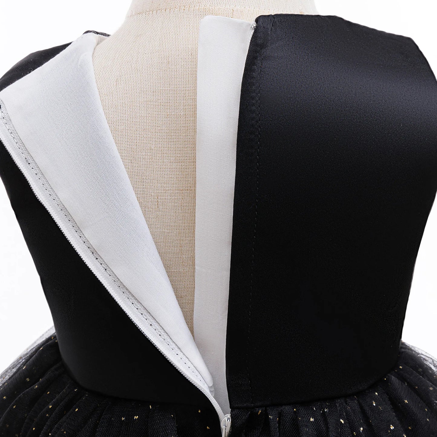 Baby Girl Halloween Costume 0-3 Yrs Little Girl Fantasy Dress Children Pumpkin Skeleton Print Fluffy Gown Kids Cute Orange Frock