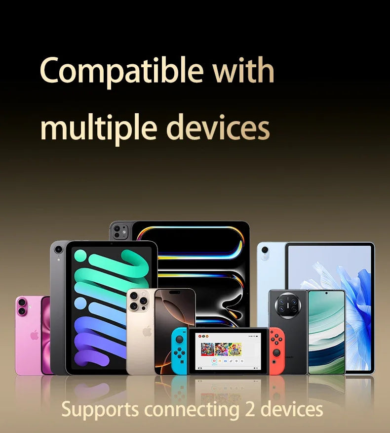 Acer Headphones Wireless Earphones Head Tracking 3D Spatial Audio -42dB ANC Bluetooth 5.4 HIFI Headset ENC HD Mic Low-Latency