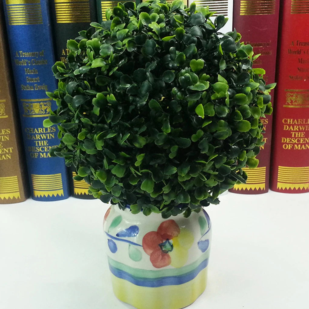 Eco-friendly Artificial Plant Ball Realistic Appearance Long-lasting Durability Indoor Or Outdoor - AMULET RING STORE