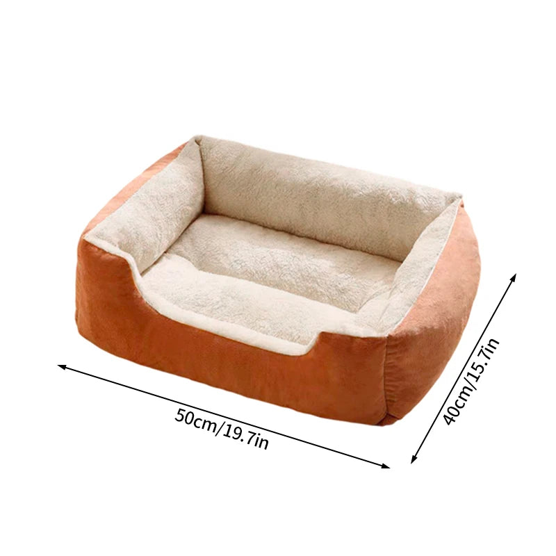 Soft Dog Beds Pets Bed Accessories Kitten Puppy Goods Cat Houses Habitats Basket Supplies Pet Cushions Products cama para perros