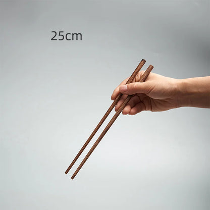 GIANXI 18CM/42CM Salad Hot Pot Chinese Chopsticks Chicken Wings Wood Fried BBQ Chopsticks Food Sushi Sticks Kitchen Bar Supplies - AMULET RING STORE