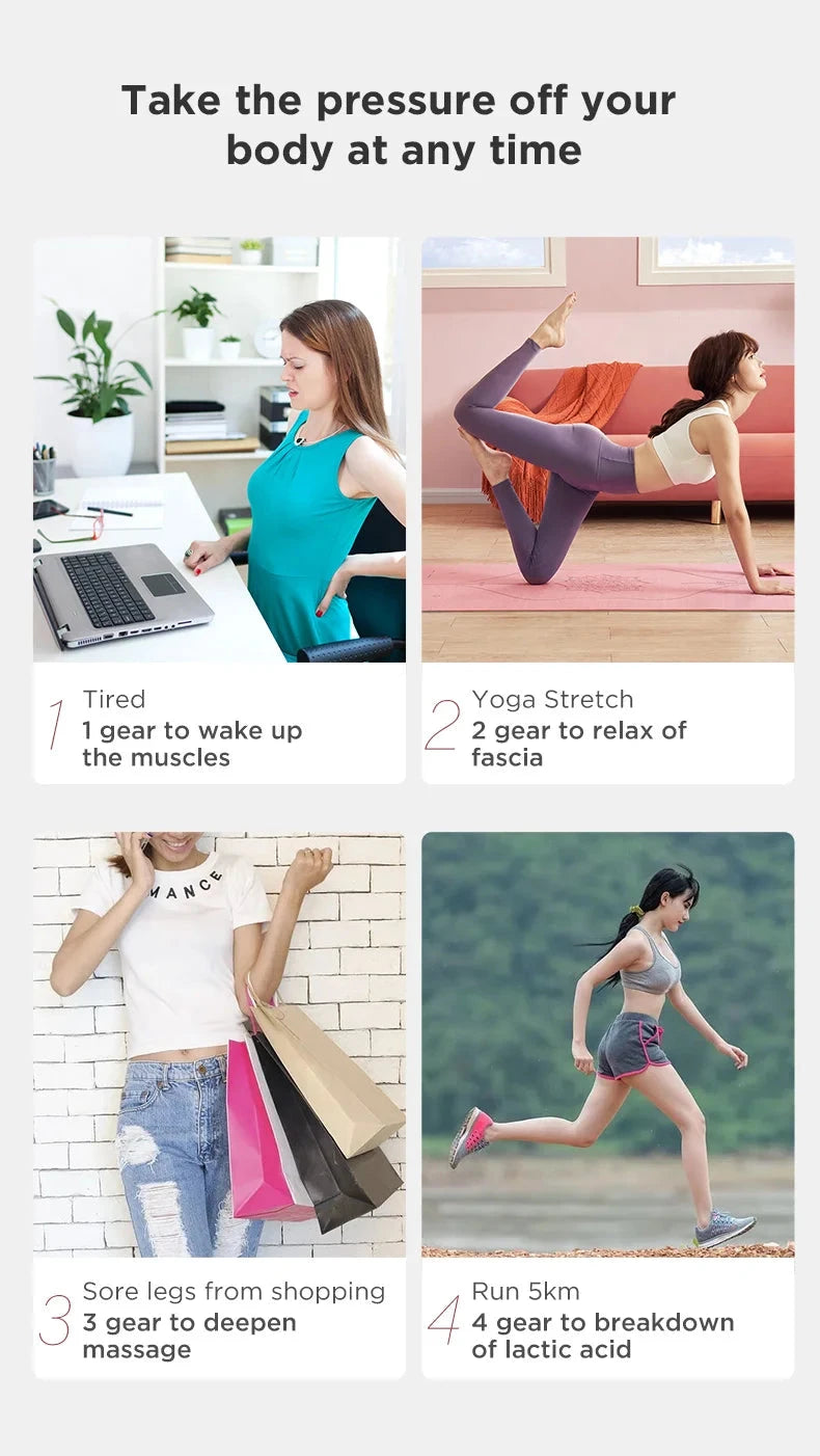 BOOSTER X6 Massage Gun Home Multifunctional Fitness Women's Muscle Relaxation Electric Pounding Sports Massager - AMULET RING STORE