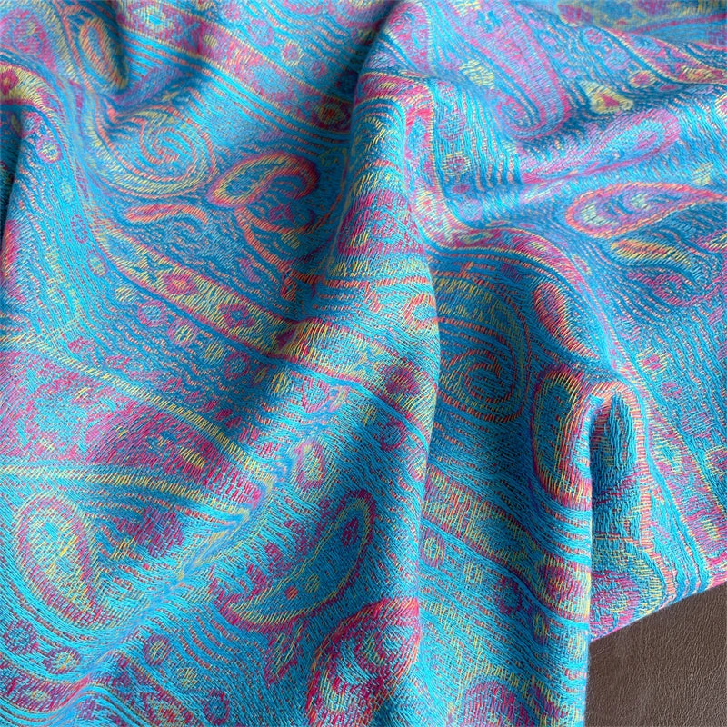 Elegant Ethnic Autumn Cashmere Shawl for Women Jacquard Pashmina Scarves Bufandas De Invierno Mujer Female Foulard Stoles Scarf - AMULET RING STORE