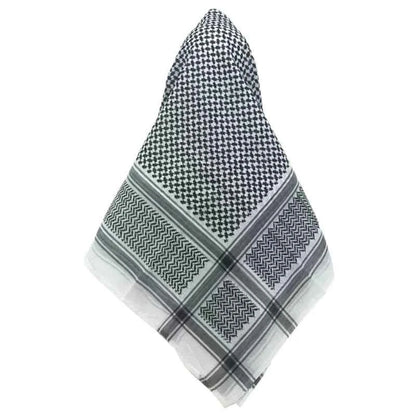 Trendy Shmagh Scarf Shawl for Men Women Multifunctional Headscarf Arab Desert Scarf Outdoor Dustproof Large Wrap Neckerchief