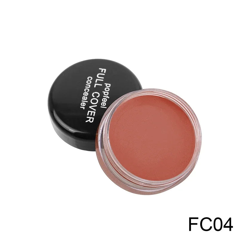 High Coverage Concealer Corrector Anti Dark Circle Whitening Cream Matte Foundation BB Cream for Face Makeup Base Cosmetics - AMULET RING STORE