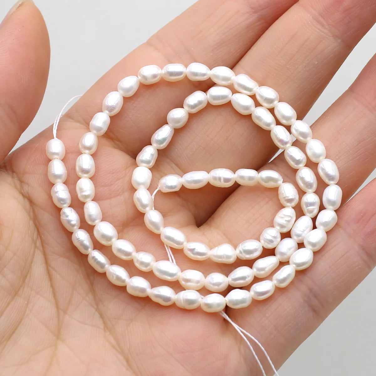 Natural Freshwater Pearls Beaded Irregular Shape Loose Spacer Beads for Jewelry Making Diy Bracelets Necklaces Accessories Gifts