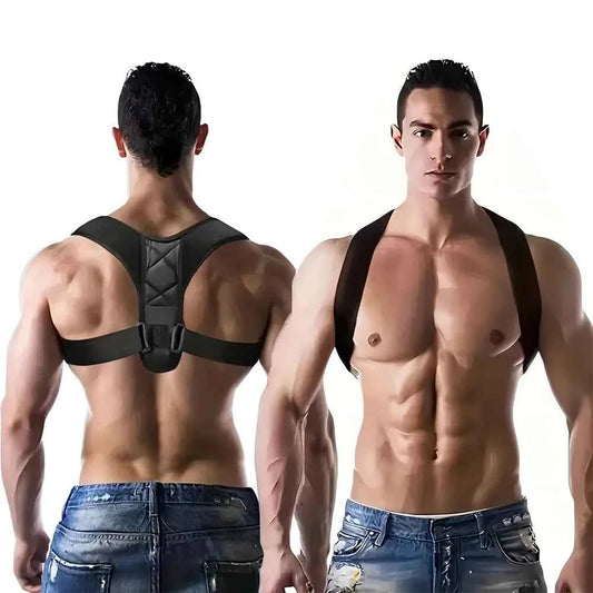 Back Posture Correction Belt Hunchback Corrector Adult Men and Women Sitting Posture Correction Belt Shoulder Straight Back