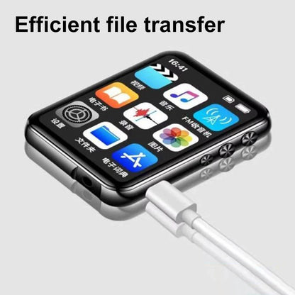 MP3 Music Player Bluetooth 5.3 Music Stereo Speaker Mini Full Touch Screen MP4 Player Walkman Support FM Radio Recording E-Book