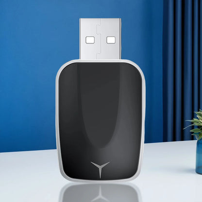 Wired To Wireless Carplay & Android Auto Mini Adapter Bluetooth-Compatible 5.0 WiFi for Cars with OEM Wired CarPlay Android Auto - AMULET RING STORE