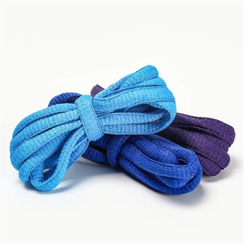 Oval Shoe Laces 24 Color Half Round Athletic Shoelaces for Sport/Running Shoes Shoelace 120cm Shoe Strings 1 Pair - AMULET RING STORE
