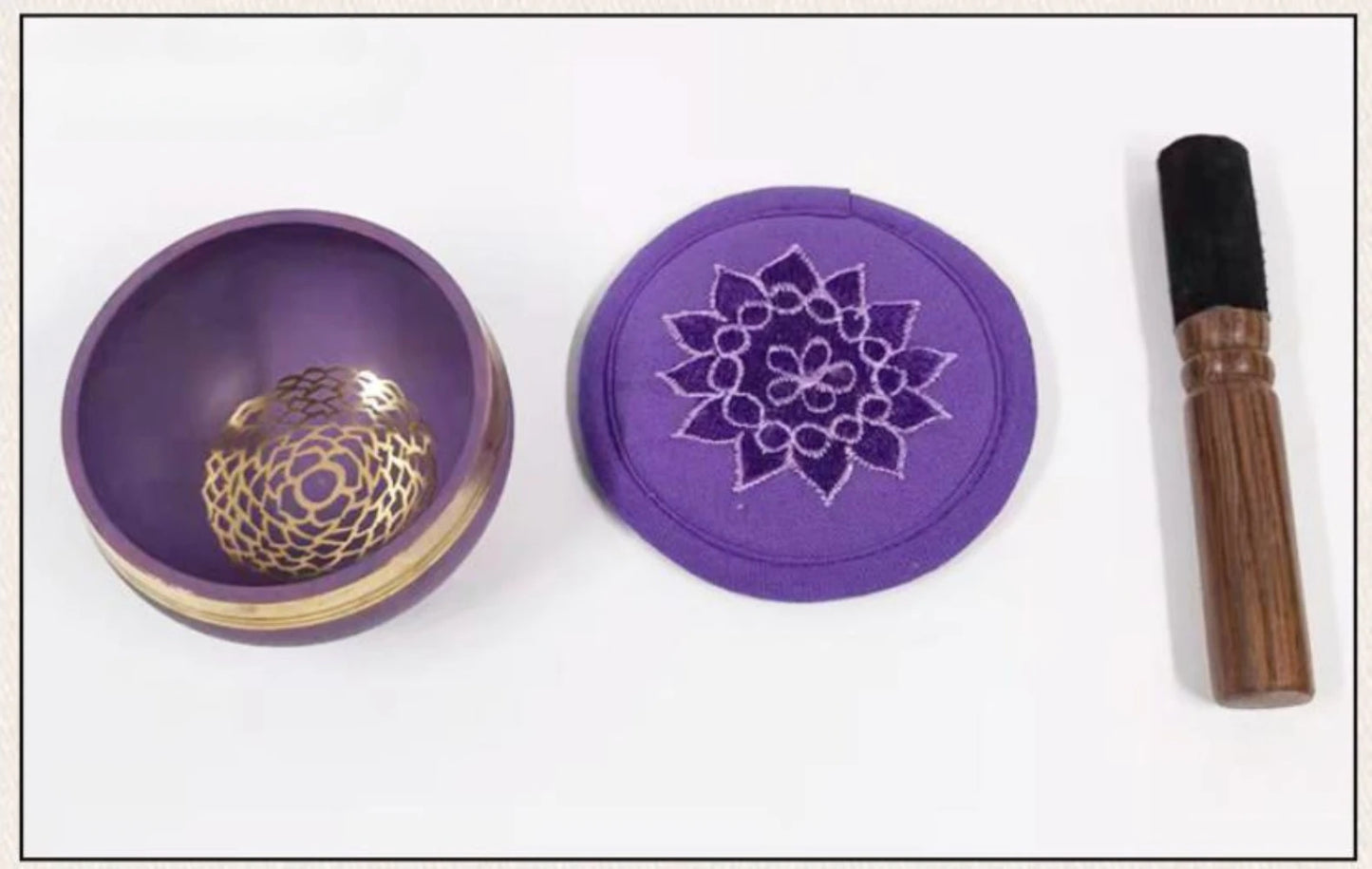 Colorful Nepal Tibetan Singing Bowl Chakras Handmade Copper Buddhist Sound Bowls Therapy Meditation Mindfulness Yoga Ornaments - AMULET RING STORE