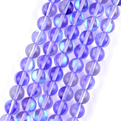 45 Styles Natural Stone Beads Amethyst Purple Jades Agate Crystal Glass Beads Jewelry Making Findings DIY Bracelet Accessories - AMULET RING STORE