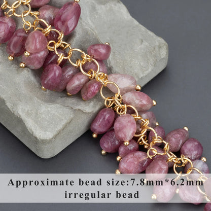 GUFEATHER M987,jewelry accessories,pass REACH,nickel free,18k gold plated,copper,natural stone,diy chain,jewelry making,10cm/lot - AMULET RING STORE