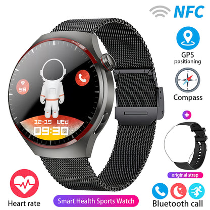 Watch 4Pro NFC GPS Smart Watch 360*360 HD Screen Heart rate Games Blood oxygen SmartWatch IP68 waterproof Sport Watches 2025 New