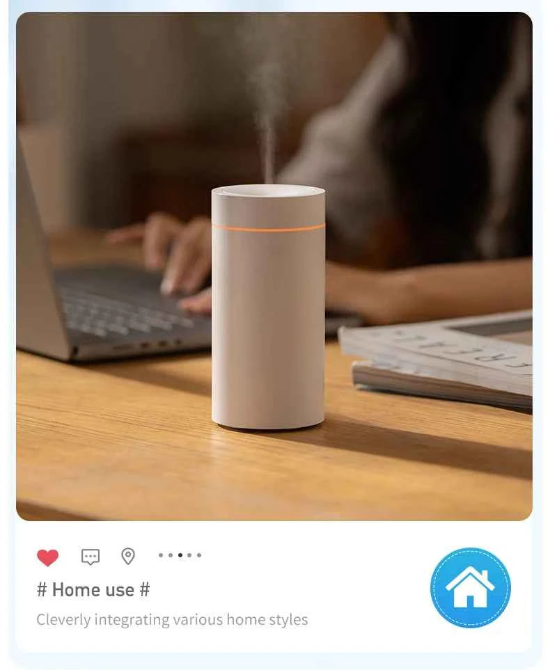 Colorful Car USB Mounted Diffuser Machine Mini Portable Automatic Spray Wireless Car Mounted Home Aromatherapy Humidifier