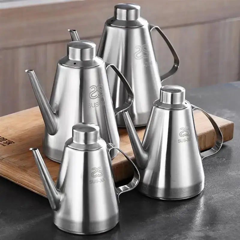 Stainless Steel Oil Dispenser Bottle - AMULET RING STORE