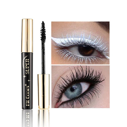 14 Colors Waterproof Mascara 5D Silk Fiber Mascara Lash Color 3D Mascara Eyelash Extension Thick Lengthening Eye Lashes Cosmetic - AMULET RING STORE