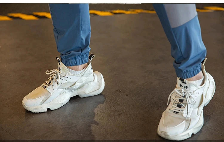 Gym Fitness Workout Trousers Fashion Running Sports Pants Outdoor Jogging Sweatpants Thin Section Stretch Compression Leggings