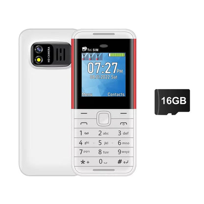 SERVO BM5310 3 SIM Card 3 Standby Mini Mobile Phone Auto Call Recorder Bluetooth Dial Speed Dial Magic Voice 1.3" Small Phone