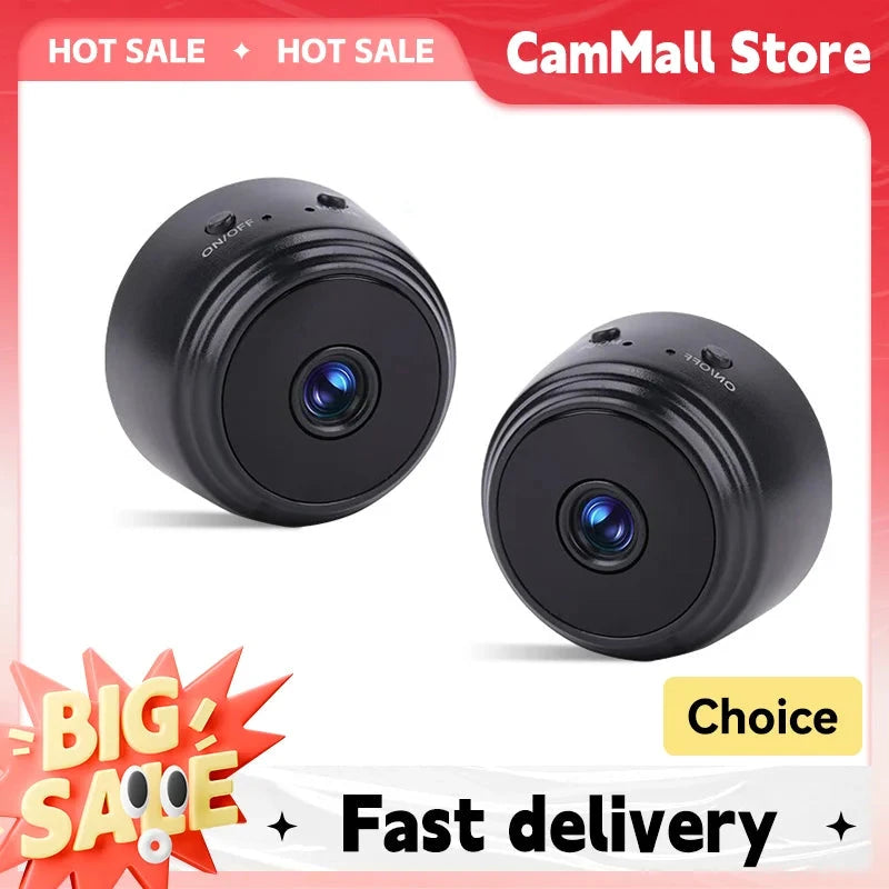 A9 HD Wifi Smart Monitor Surveillance Cameras Sensor Camcorder Web Video Home Safety Wireless Security - AMULET RING STORE