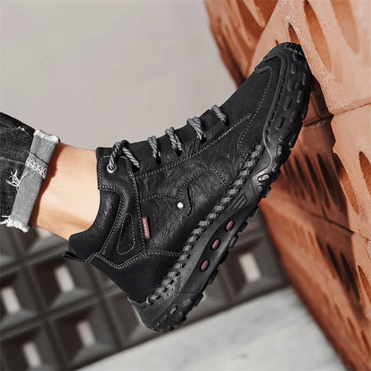 New Non-slip Mens Casual Leather Business Shoes