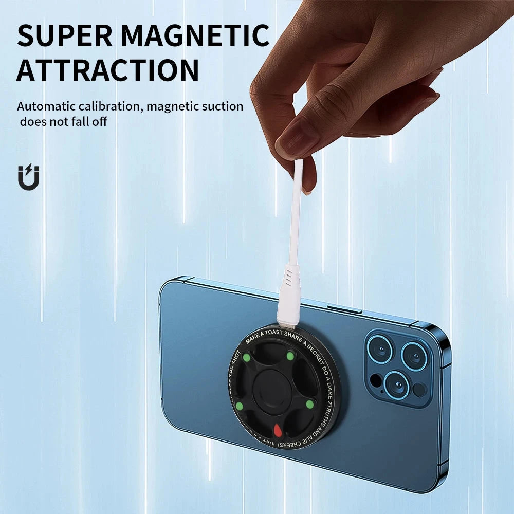 Magnetic Wireless Charging Fast Charging Type-C 15W for iPhone 16/15/14/13/12/11 Pro and Galaxy S23/S22/S21/S20, Mate60 Pro/50/40 Series, Supports Other Built-In Wireless Charging Devices and Assembled Charging Cables