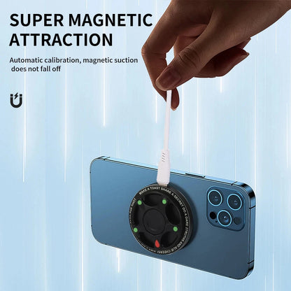 Magnetic Wireless Charging Fast Charging Type-C 15W for iPhone 16/15/14/13/12/11 Pro and Galaxy S23/S22/S21/S20, Mate60 Pro/50/40 Series, Supports Other Built-In Wireless Charging Devices and Assembled Charging Cables