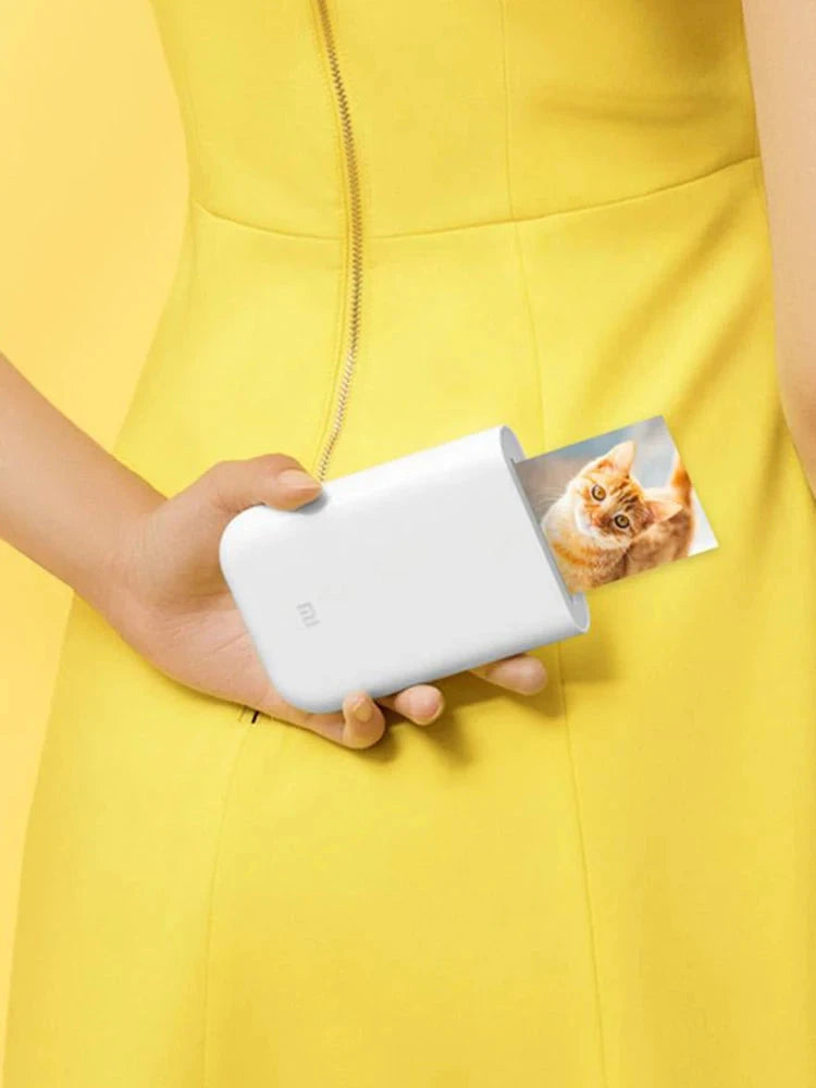 Xiaomi AR Printer 300dpi Portable Photo Mini Pocket With DIY Share 500mAh Picture Printer Pocket Printer Work With Mihome APP