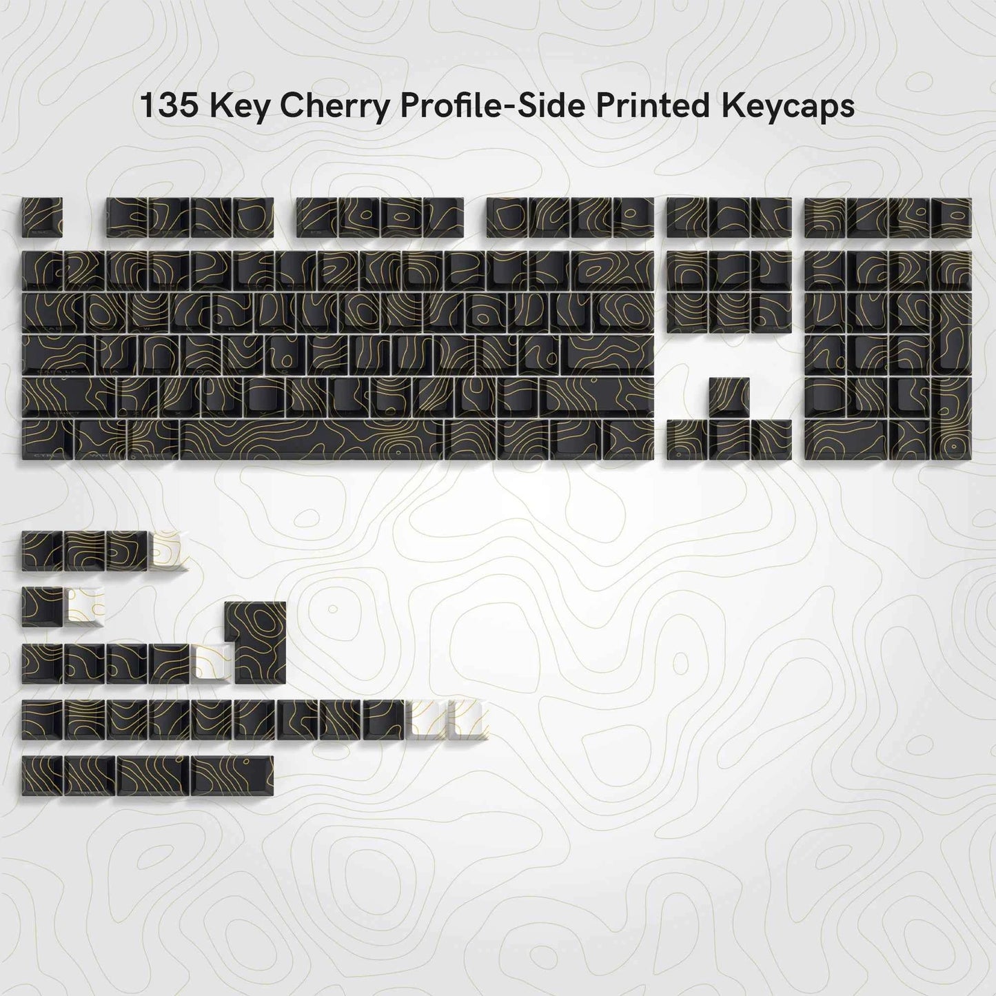 129 Keys Makima Anime Keycaps Cartoon PBT Keycap Cherry Keycaps Key Cap Dye-sub Mechanical Keyboard Caps for 64/68/71/84/108