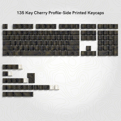 129 Keys Makima Anime Keycaps Cartoon PBT Keycap Cherry Keycaps Key Cap Dye-sub Mechanical Keyboard Caps for 64/68/71/84/108