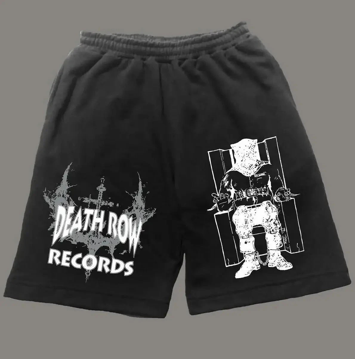 Y2K Vintage Gym Shorts Men Women Sports Low Waist Distressed Design Cotton Blend Quick Dry Athletic Wear Retro Street Style