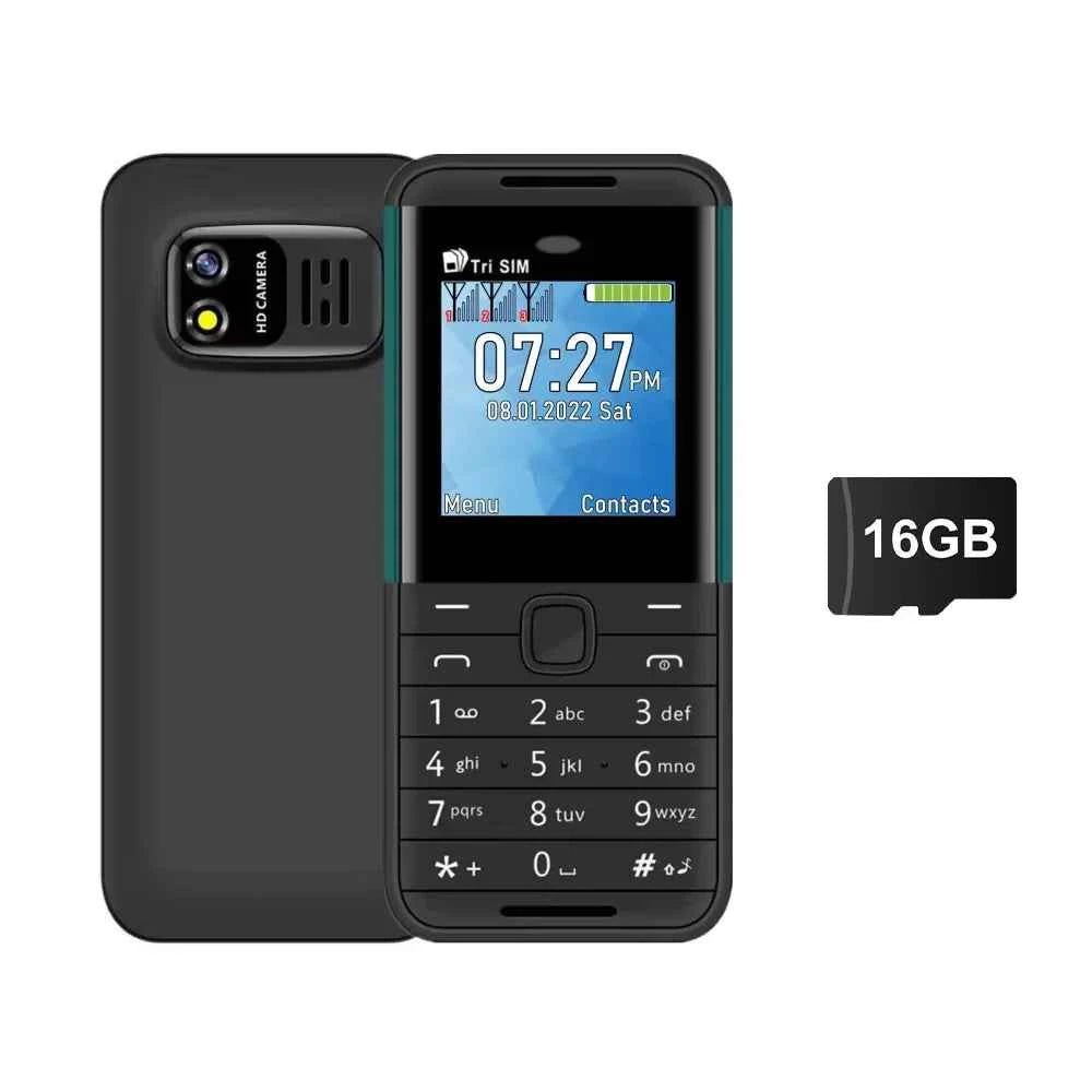SERVO BM5310 3 SIM Card 3 Standby Mini Mobile Phone Auto Call Recorder Bluetooth Dial Speed Dial Magic Voice 1.3" Small Phone