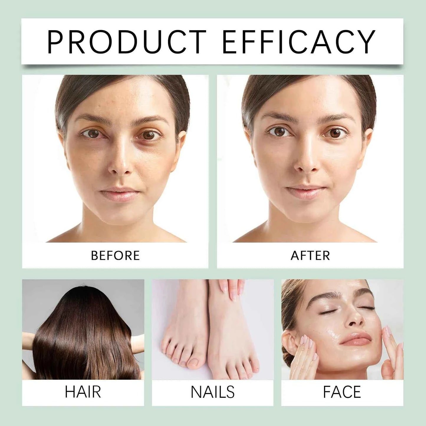 EELHOE 100ml Neem Oil Serum Cleansing Skin Plump Hair Growth Nail Top Coat Care Multi-purpose Essence Pure Natural Daily Care