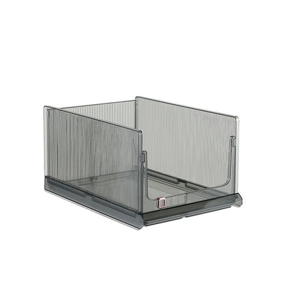 Large Capacity Foldable Storage Box Plastic Clothes Organizer Transparent Home Storage Trunk for Clothes Sundries Organizer - AMULET RING STORE