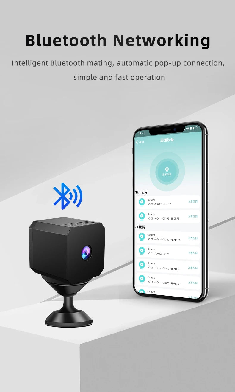 1080P Mini WiFi Camera F1 Wireless Remote Monitor Loop Recording Camera Security Protection Smart Home surveillance camera - AMULET RING STORE