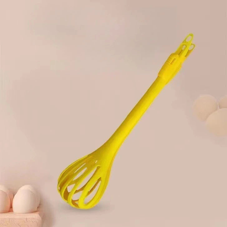 2-in-1 Food Clip & Egg Whisk Multifunctional Handheld Blender Kitchen Tool for Salad Mixer Eggs Pasta Food Cooking Mixing - AMULET RING STORE