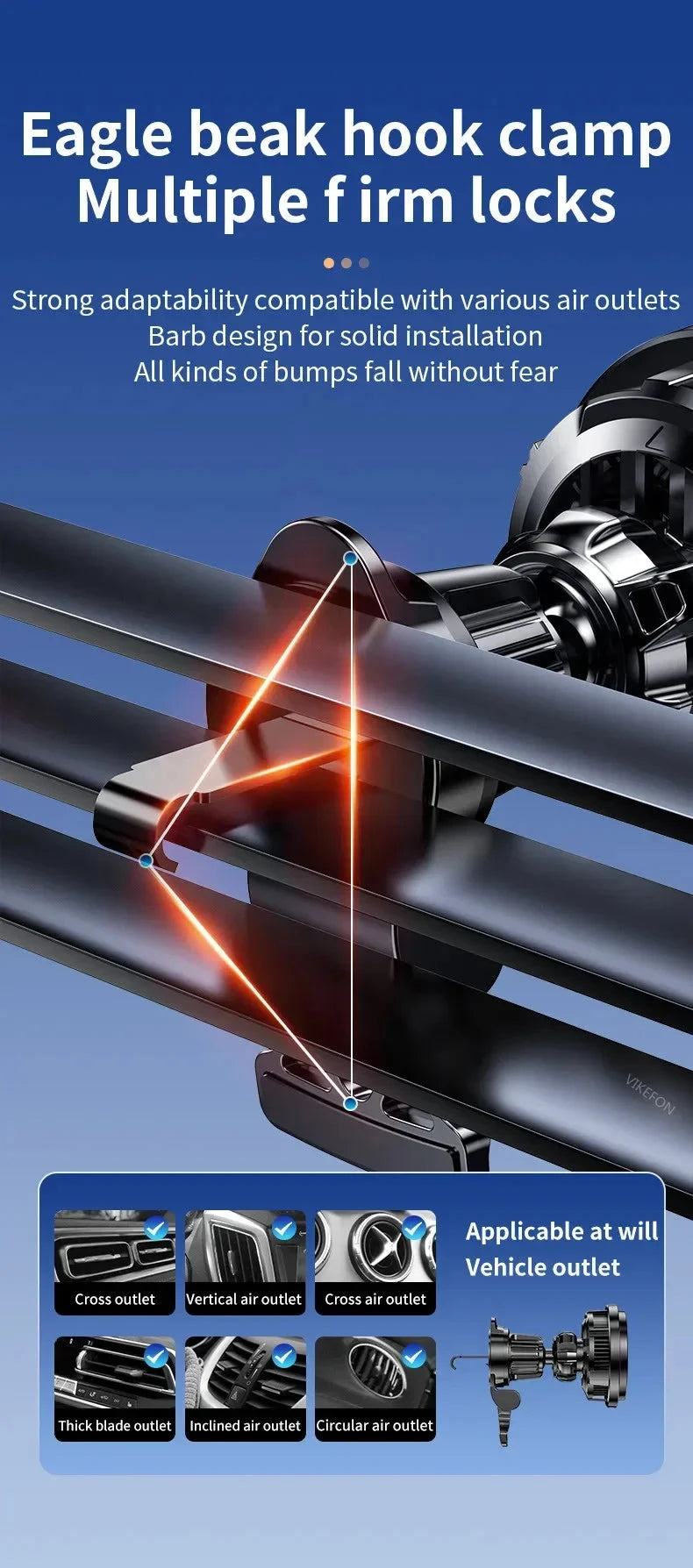 ice Cooling Magnetic Wireless Car Charger Stand for iPhone 16 15 14 13 12 Pro Max MacSafe Car Phone Holder Fast Charging Station