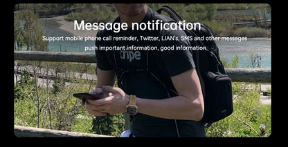 Outdoor Men Smart Watch 1.85'' 400mAh Bluetooth Call Health Monitor Swim Waterproof Sport Smartwatch for Xiaomi IOS Android 2025