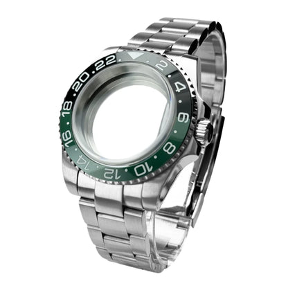 40mm 200m Waterproof NH34 NH35 NH36 Watch Case Accessories for Oyster Band SUB Watch Maker 120clicks BGW9 blue lume Bezel - AMULET RING STORE