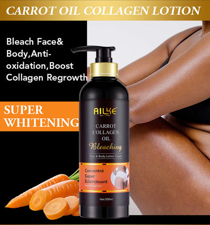 AILKE Collagen Skin Care Kit, Reduce Spots, Whitening, Even Skin Tone, For Dark Skin, Black Skin, African Skin, Caramel Skin