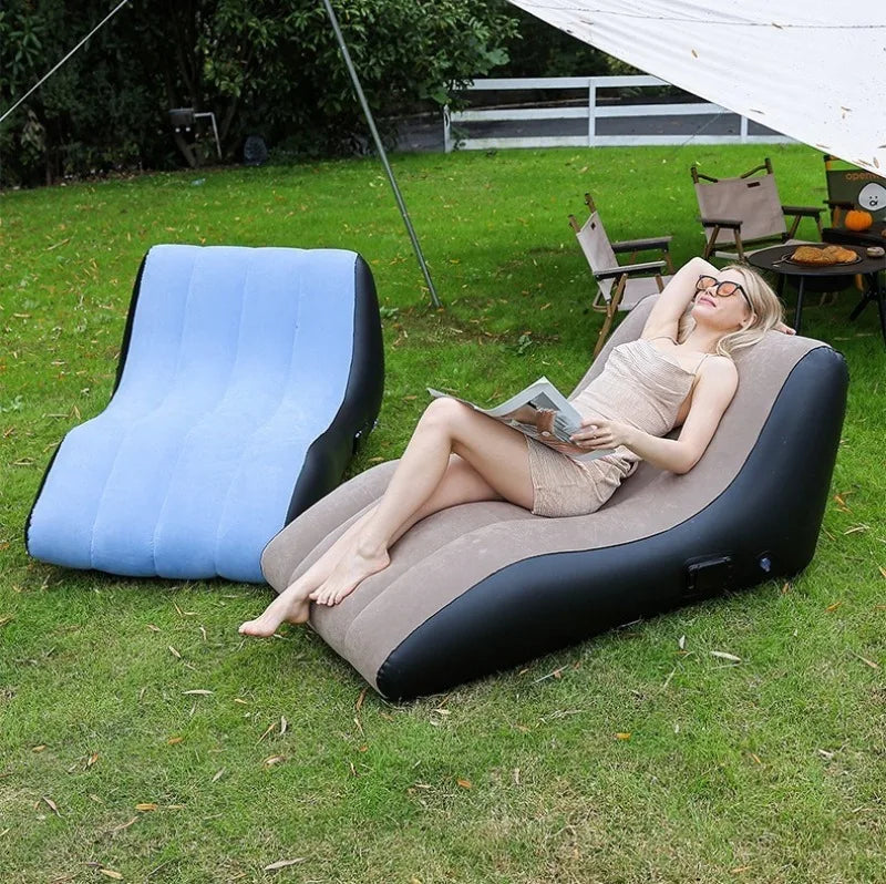 Inflatable Mattresses & Lounge Chairs: Portable, Self-Inflating Comfort for Camping