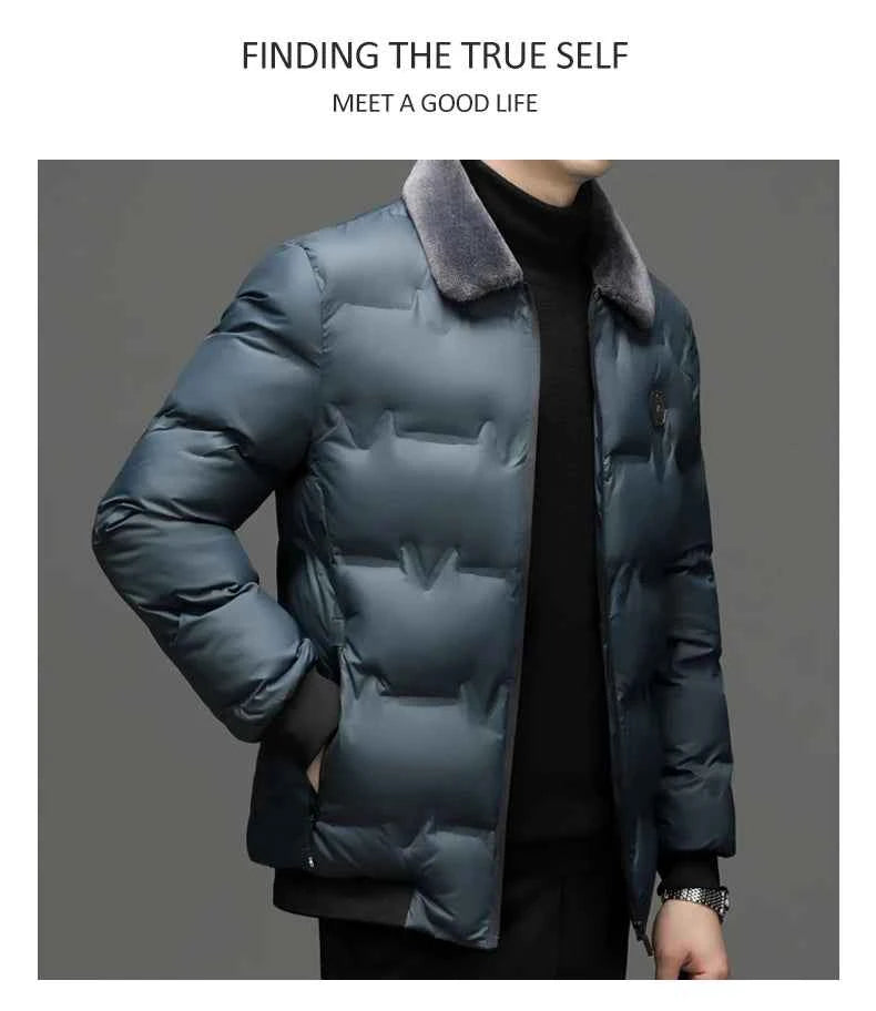 2024 Winter jackets men high quality fashion Warm Jacket Casual thicken Parkas Men's Winter Jackets Warm coat male size L-5XL