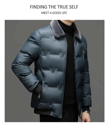 2024 Winter jackets men high quality fashion Warm Jacket Casual thicken Parkas Men's Winter Jackets Warm coat male size L-5XL