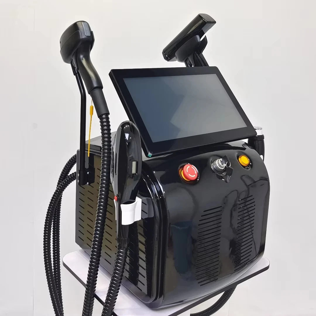 4in1 Soprano Titanium Ice Platinum RF Diode 755 808 940 1064nm 4 Wave Laser ND:YAG Machine Painless Hair Removal Machine 2025 - AMULET RING STORE