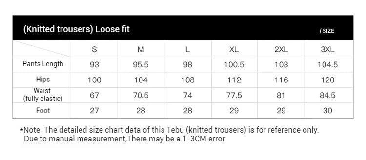 Xtep Trousers For Men And Women 2024 Winter Knitting Loose Exercise Sweatpants Casual Trendy Warm Soft Bottoms 876427630125