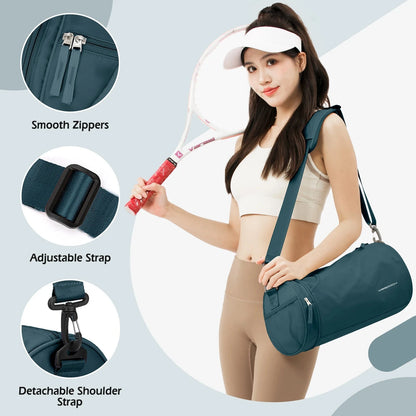 Sports Fitness Bag Women Travel Bag Multi-functional Handbag Yoga Bag Short-Distance Weekender Travel Package Swimming Gym Bags