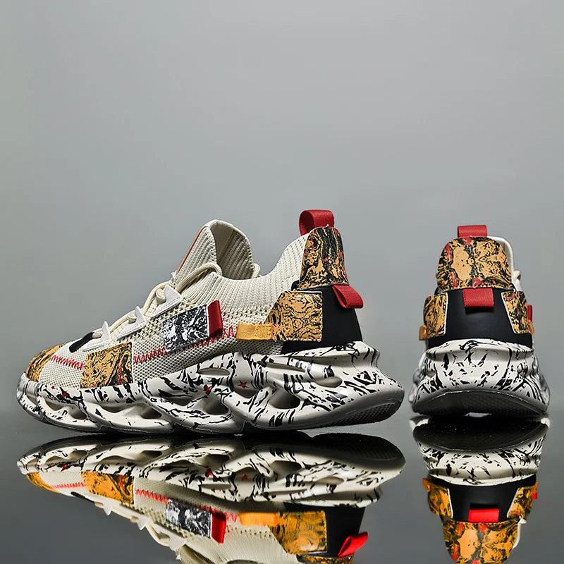 Shoes men Sneakers Male casual Mens Shoes tenis Luxury shoes Trainer Race Breathable Shoes fashion loafers running Shoes for men - AMULET RING STORE