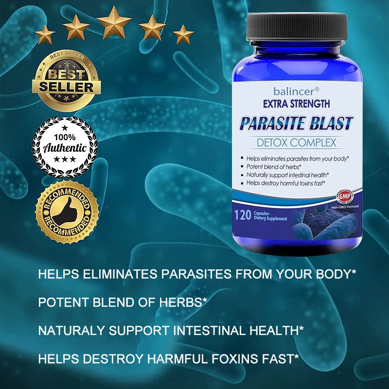 Balincer -Detoxify and Support Intestinal Health with Compound Vitamin - Eliminate Internal Parasites and Protect Immune Health - AMULET RING STORE