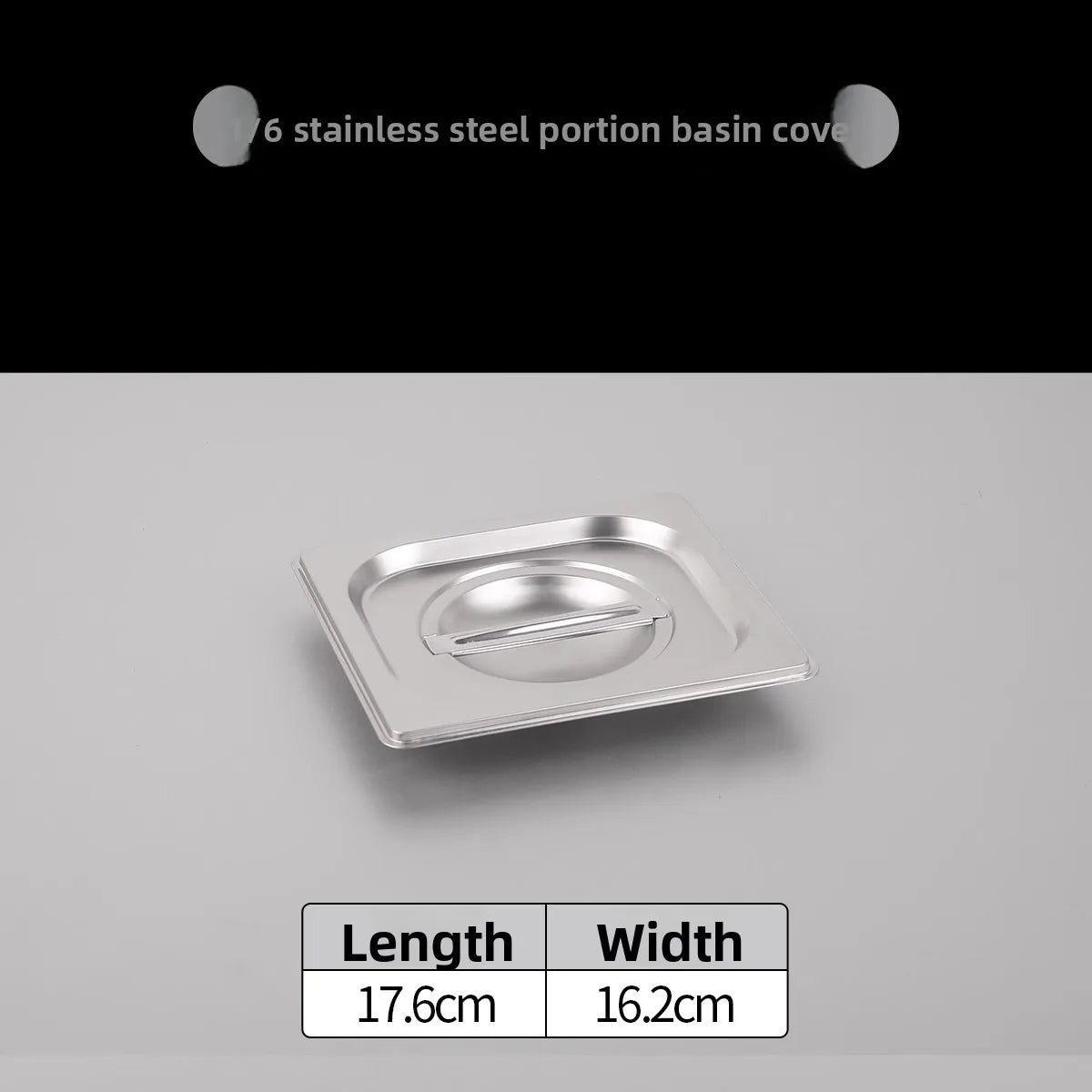 Stainl Steel Rectangular Covered Small Seasoning Box Food Container Thermal Rectangular Basin for Restaurant Kitchen - AMULET RING STORE